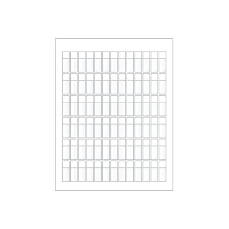 Ziptape Laser Printer Label Sheet Sticker Paper - 0.5" W x 0.5" H , 780PK ZT-LSL-71-602-10